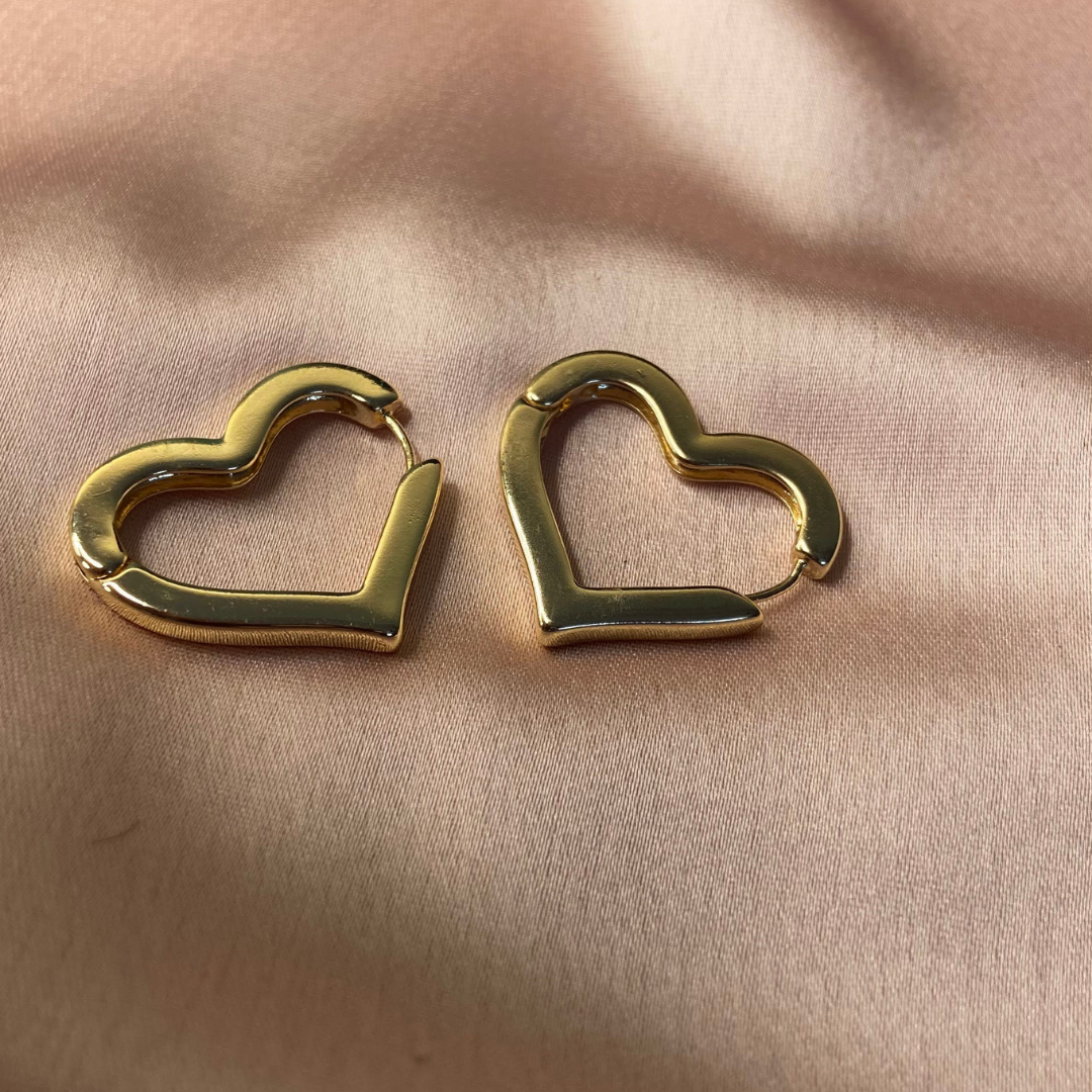 Charming Heart-Shaped Earrings