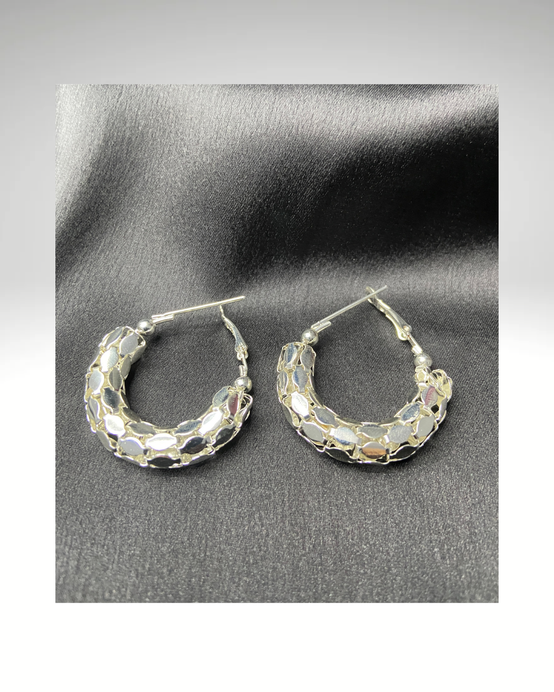 Crystal Crush Hoops