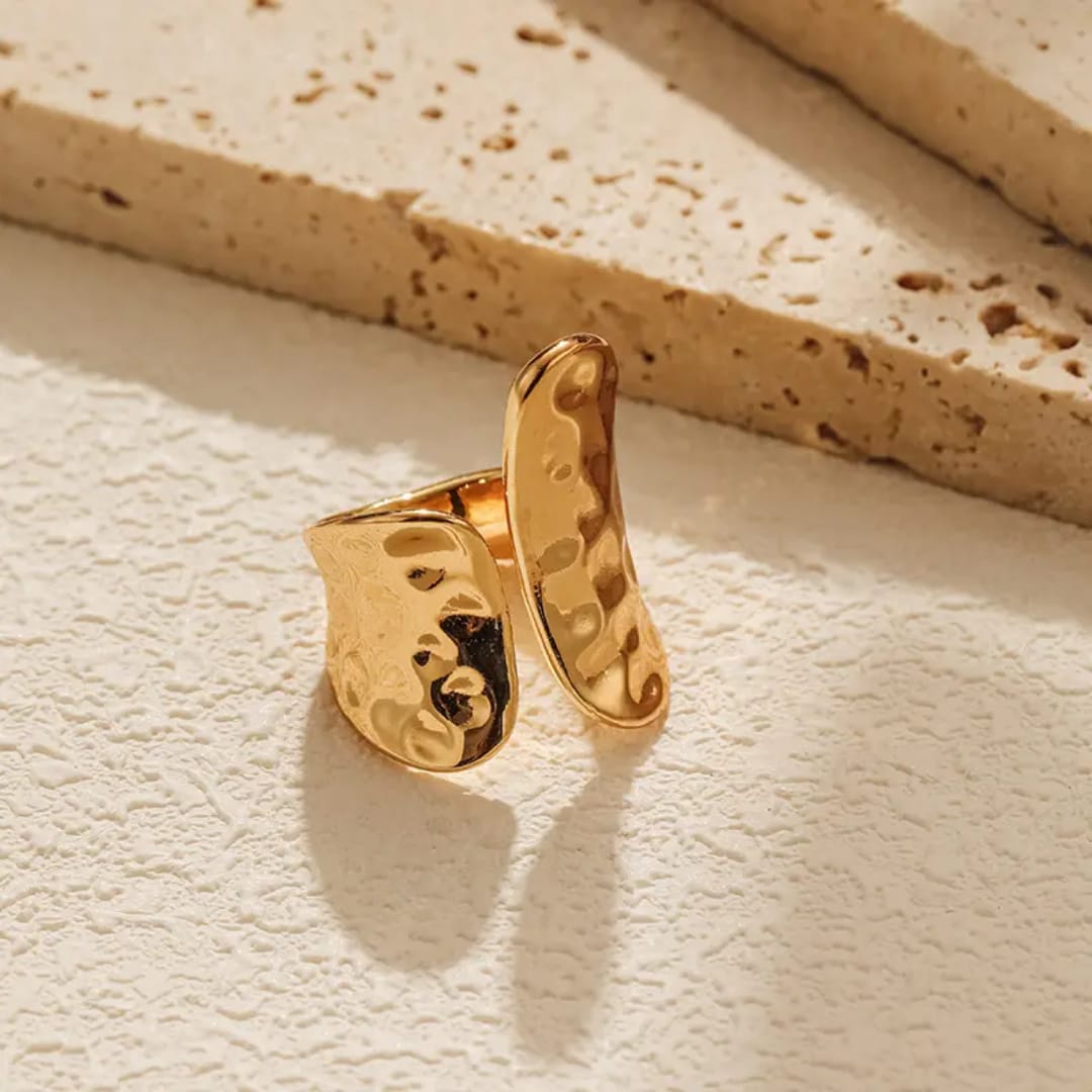 Molten Touch Statement Ring