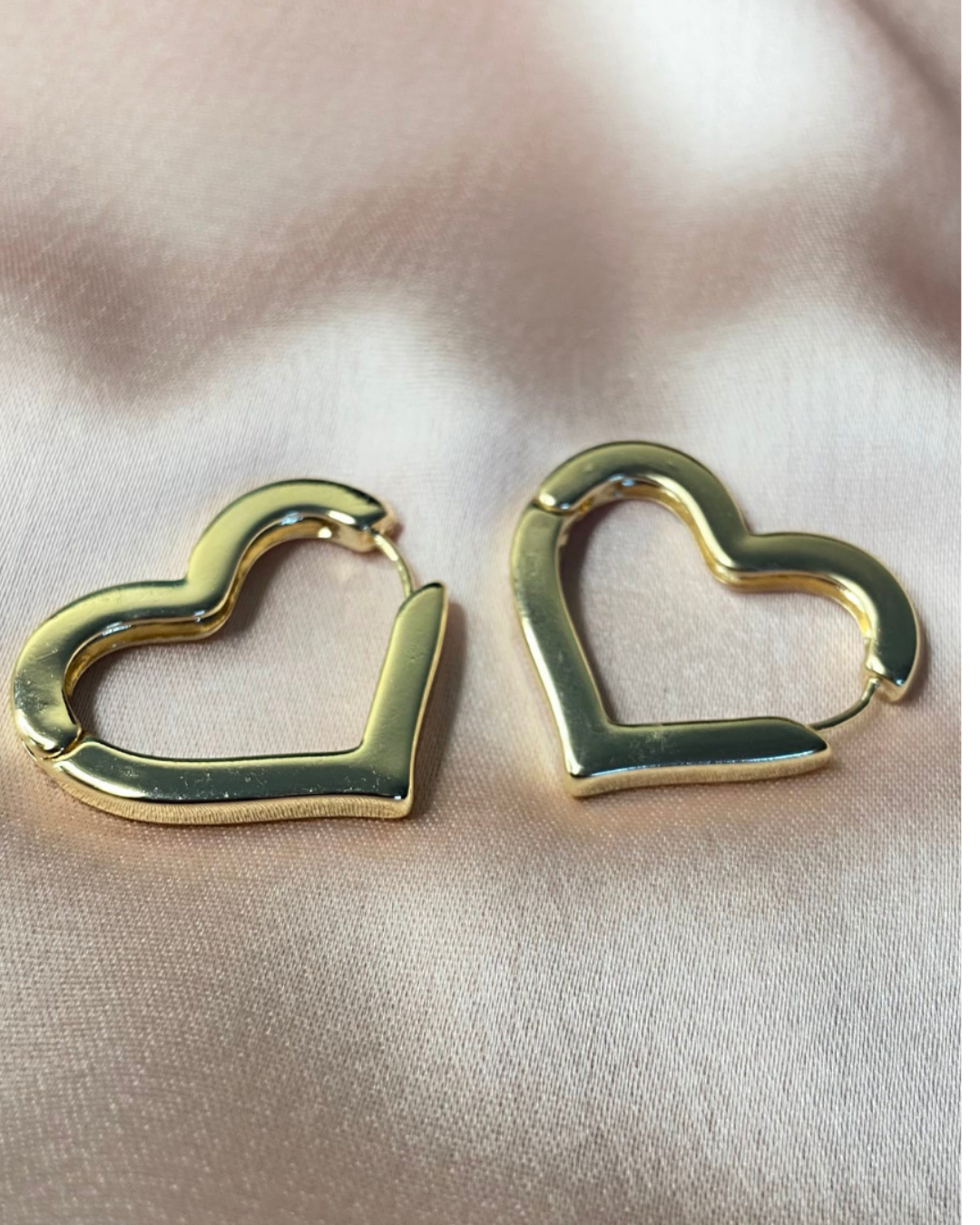 Charming Heart-Shaped Earrings