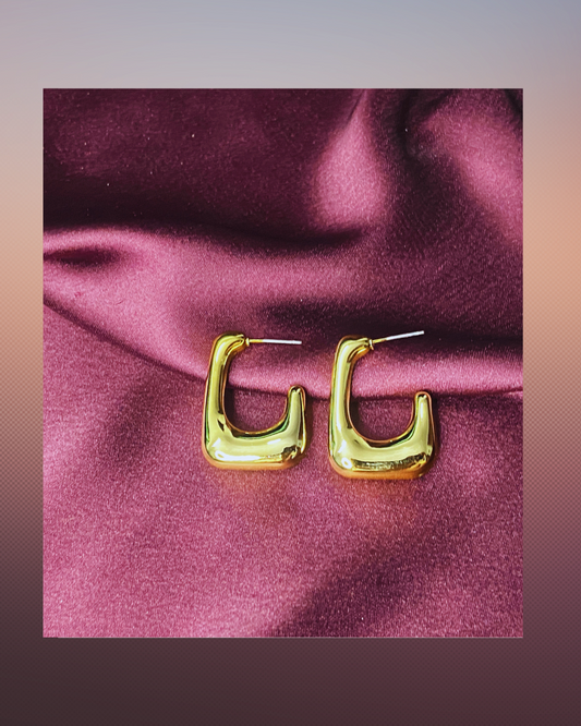 Golden Muse Hoops