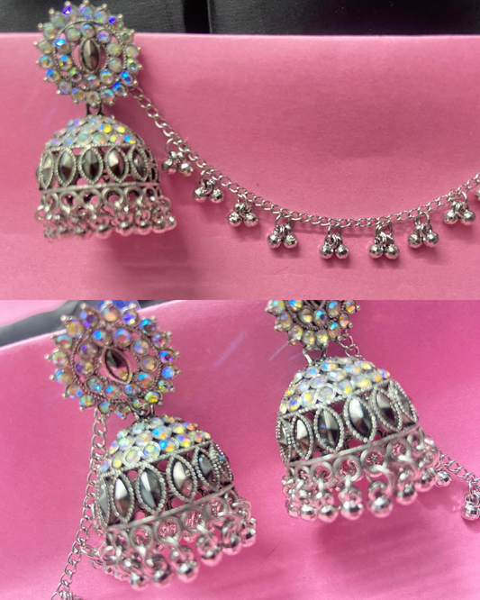 Rajwada Kaanphool Jhumka