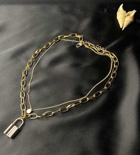 Luxe Lock Pendant