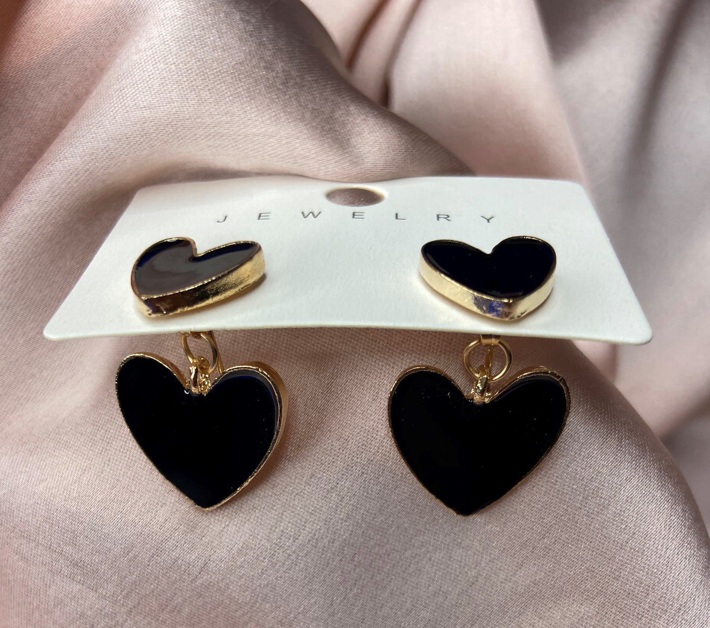 Romantic Heart-Shaped Earrings