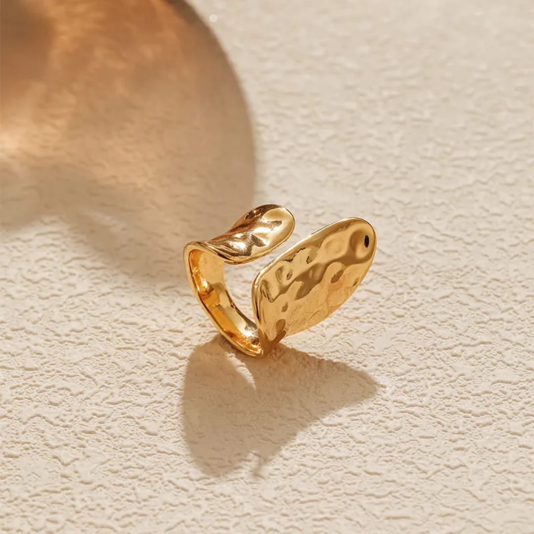 Molten Touch Statement Ring