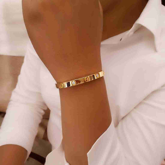 Eternal Bond Screw Bangle