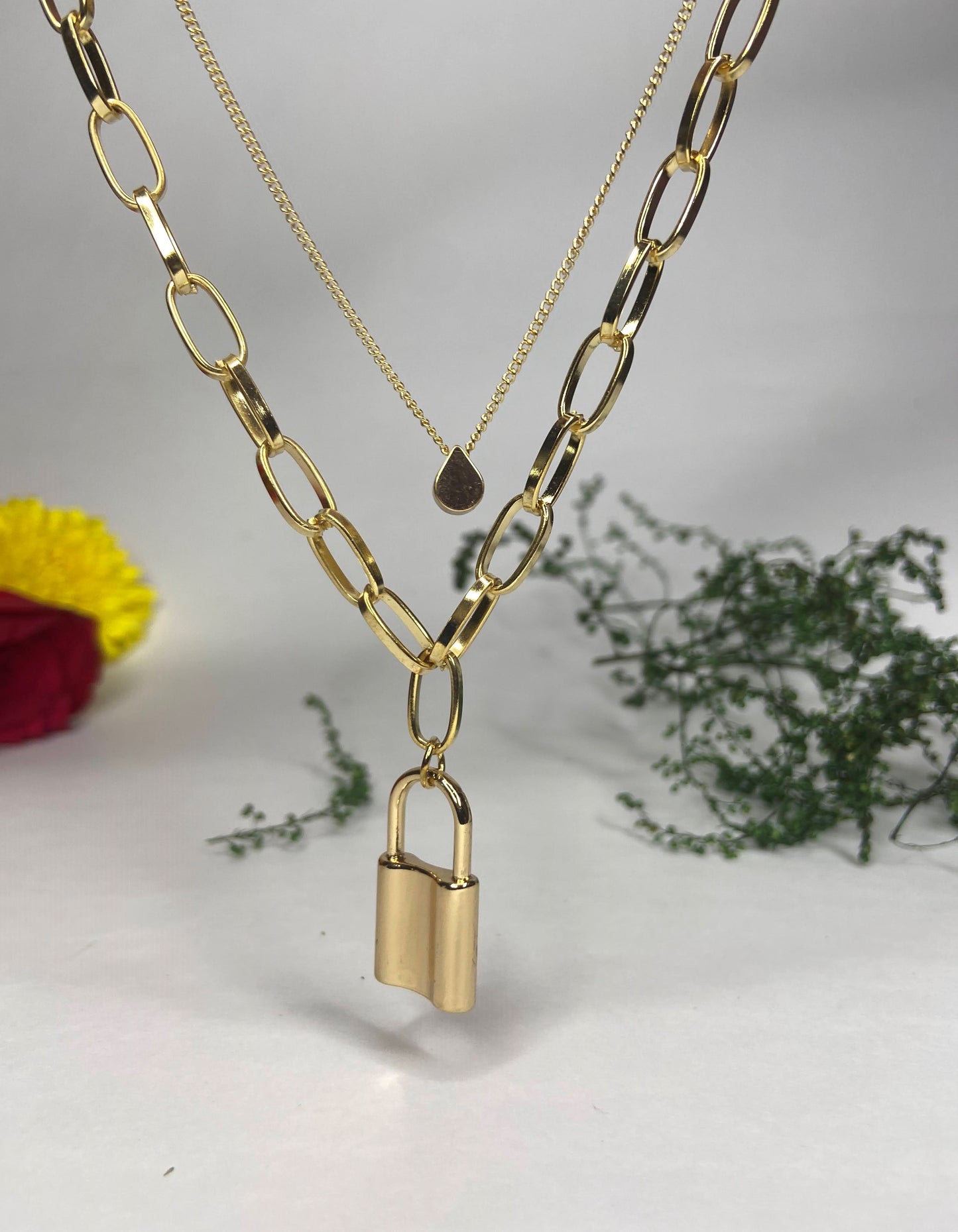 Luxe Lock Pendant